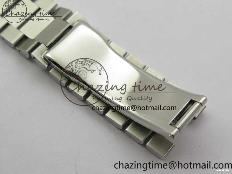 Bracelet Dial Fluted A2813 Markers Day SS Date 40mm Maker Bezel Best On SS Edition BP Arabic Blue 0727